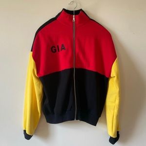 I am gia color block jacket